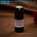 ZB-PA50 50ml mince et grand bonne qualité cylindre rond presse lotion pompe airless comme matière flacon transparent airless